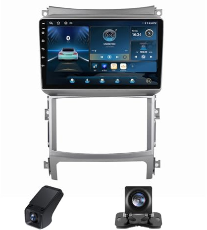 Android 13 Radio 2 DIN Estéreo con 5G WiFi DSP Carplay Android Auto para Hyundai Veracruz ix55 2006-2015 GPS Sat Navi 9'' Multimedia Vídeo Reproductor BT FM Receptor Am Radio RDS(NF-1)