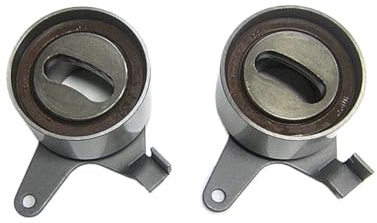 tensor correa Piezas de motor coche B6S7-12-205 Juego polea tensora correa distribución para Mazda 323 1994-2001 BA 1.6 .8 Poleas tensoras(B)