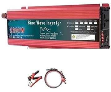 Power Inversor Corriente Convertidor Potencia Inversor Onda Sinusoidal para Pura Transformador LED Solar 12V 220V 24V 110V 1000W 1600W 2000W 3000W(2200W,12V,110V 60HZ)