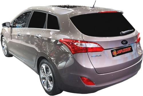 Solarplexius Auto-Sonnenschutz Scheiben-Tönung passgenau für Hyundai i30 CW Kombi GD Bj. 12-17 Keine Folie Komplettsatz