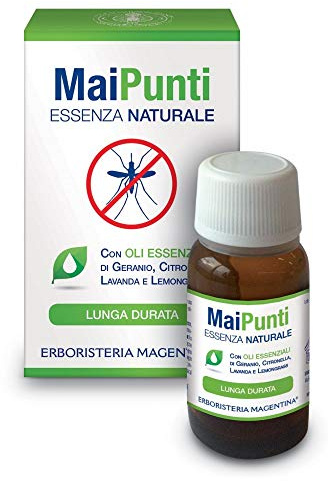 ERBORISTERIA MAGENTINA MAI PUNTI ESSENZA NATURALE ANTIZANZARE 10 ML OLI ESSENZIALI