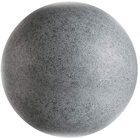 Deko-Light Sfera luminosa E27 per interni ed esterni, con cavo di collegamento da 3 m e spina da 230 V, luce sferica granito 30