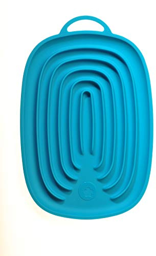 Kochblume Multiablage | Ablage für Küchenhelfer | Premium-Silikon | Hitzebeständig | Spülmaschinenfest | 22cm | Farbe: türkis