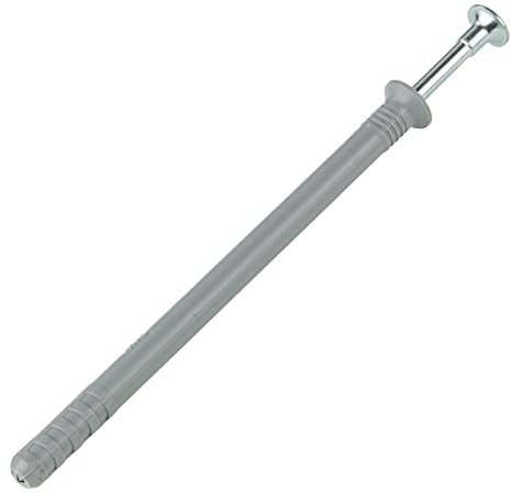 10x Nageldübel verzinkt Senkkopf - 8x120 mm - 100 Stück/Pack | Schlagdübel | Einschlagdübel | Dübel + Schraube | 10 Packungen