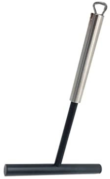 Operitacx Crepe Spreader Pancake Maker with Long Handle Professional Dough Spatula Tool for Bakery Kitchen 19.5x12.3cm