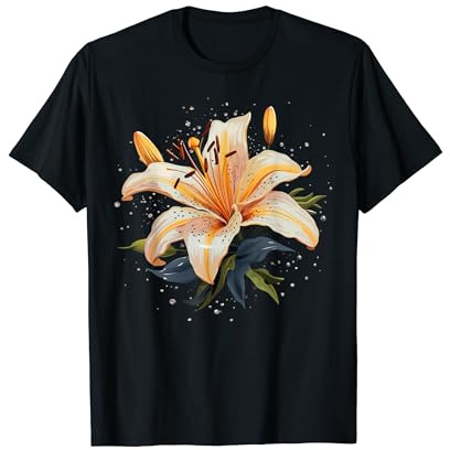 Fleur de lys brisée avec pétales de lys T-Shirt