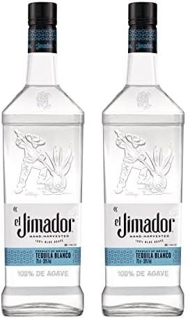 El Jimador Blanco Tequila, 70 cl (Pack of 2)