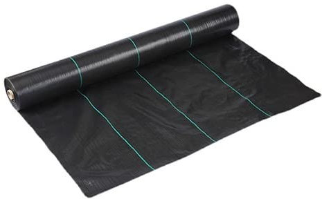 Lot de 5 tapis anti-mauvaises herbes non tissé pour protéger les plantes contre les mauvaises herbes