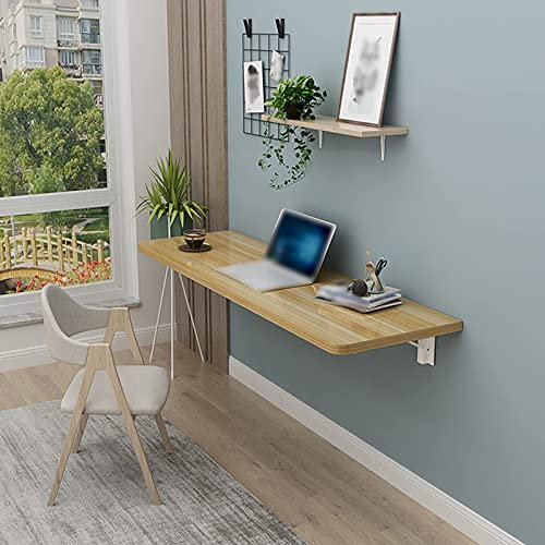 FHSLKXIM Moderner Und Minimalistischer Klapptisch Zur Wandmontage Mit Klappblatt, Stehtische Zur Wandmontage, Wandklapptisch, Für Home Office/Waschküche/Hausbar/Küche Und Esszimmer, 40 X 25 cm