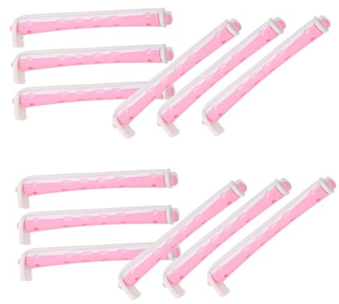 EXQUIMEUBLE 24 Pièces Tiges Plastique Pour Cheveux Courts Lot De Tiges De Permanente Pour Ondulations Cheveux Outil De Coiffage Pratique Et Multi-usage