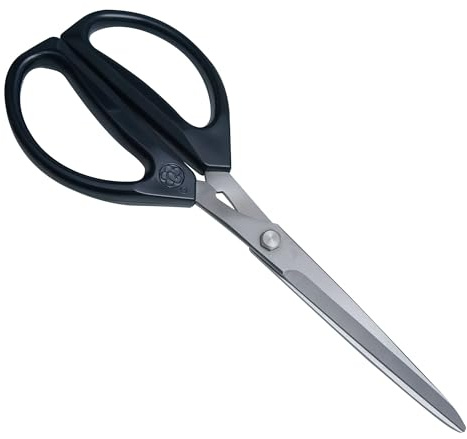 Joyce Chen Deluxe Unlimited All Purpose Kitchen Scissors with Japanese Stainless Steel Blades, 8 Total Length, Dark Navy