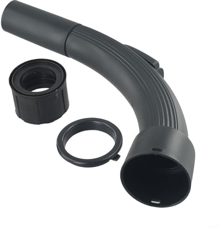 Tidevib Aspirapolvere piegato maniglia parte ABS nero tubo terminale connettore 32mm diametro interno per Hoover Vacuum System