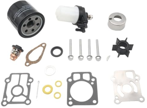 ZYPMoTo Außenbord-Wartungssatz 25 PS 30 PS MFS 25C MFS 30C 3NV-87500-0 3AD-02230 Kompatibel mit