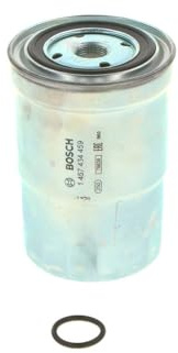 BOSCH Kraftstofffilter 1457434459 | Separa Partículas y Agua del Combustible, Protege el Sistema de Inyección