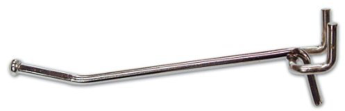 OEM SYSTEMS Gancio Mensola per Pannelli Forati Portautensili 30cm in Acciaio Art 710 10 Pz