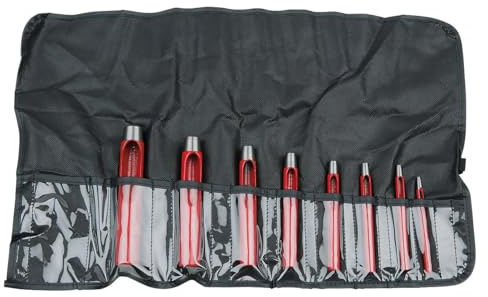 KS Tools 129.2109 Rundlocheisen-Satz, 8-tlg.