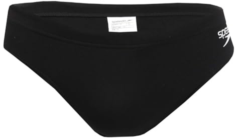 Speedo Men's Endurance+ 7cm SwiMing Briefs| Chlorine Resistant | Swim FitneS | Training, Black, 3636
