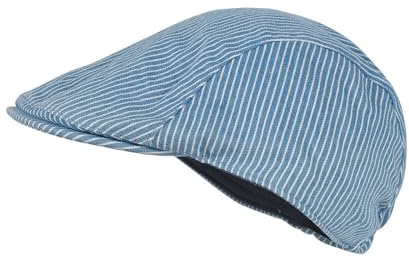 maximo Kids Boy-Schiebermütze Denim, Futter blau, 65% CO, Gr. 57