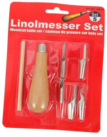 NUOBESTY Abnehmbare Klinge Ergonomisch Leicht Rostfreie Edelstahlspachtel Öl Stoffmalerei Vielseitig Für Modellierung Wanddekoration