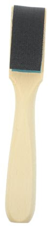 COSMEVIVI Spazzola Per Scarpe Da Ballo e Suole Manico in Legno Resistente, Spazzola in Metallo Per Pulizia, Per Mantenere Ordinate Le Scarpe Da Danza