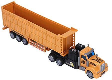 SUPYINI 1:48 RC RC Semi Camión Juguete con Motor Potente, Diseño Realista, Construcción duradera para 3 +, portador de mando a distancia – Coche de transporte, Edad adecuada: 3 + años