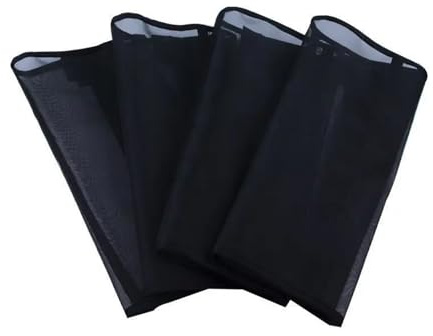 SHINROAD Protezione contro le mosche per cavalli, 4 pezzi, stivali da cavallo in rete traspirante, leggings per insetti riducono i danni allo zoccolo e l'affaticamento delle gambe, attrezzatura