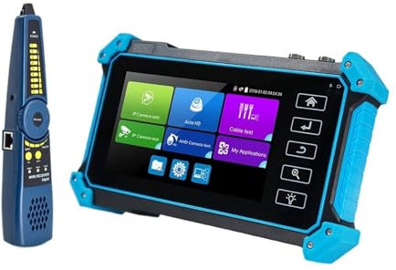 Tester per telecamere a circuito chiuso, Tester Ipc Ipc 5200c Plus Tester Cctv Digitale Tester for cavi di rete Rj45 Lan Cftv Tester for telecamere Vga Monitor Tester for telecamere Ip POE(IPC-5200plu
