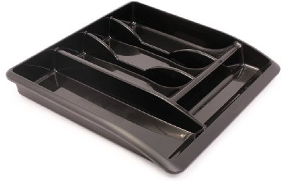 ADDIS Drawer Organiser, Black