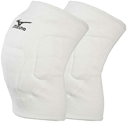 Mizuno VS1 Kneepad - White/White, Small