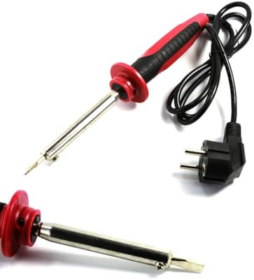 TrAdE Shop Traesio Saldatore Stagno SALDATRICE Elettrico A Saldatura SALDA Punta Piatta 40W