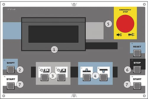 Metallkraft BMBS 300 x 320 HA-DG - Halbautomatische Schwenkrahmen-Metallbandsäge