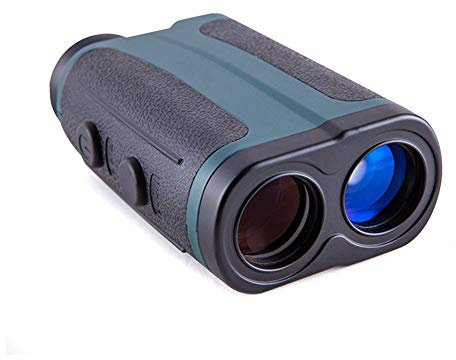 AIZYR Telemetro da Golf, Laser Portatile Telemetro Telemetro (Trasmissione Vocale) - 600M Lunga Distanza, Altimetria 7 Volte/Misurazione Dell'angolo/Misurazione della velocità,standardversion