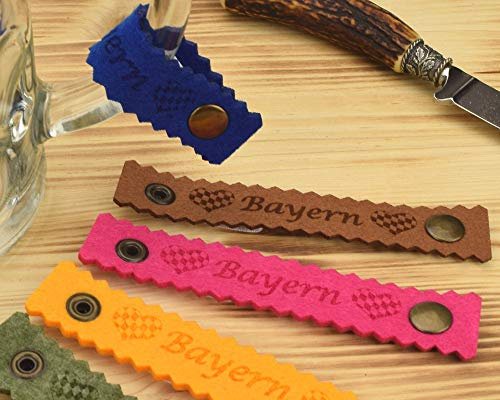 Henkelband 'Bayern' - Farbe wählbar - 1 Stück - Oktoberfest Maß Maßkrugband