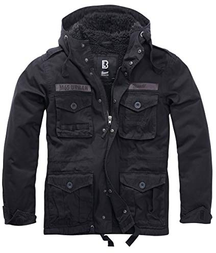 Brandit M65 Urban Winterjacke Schwarz Gr. L