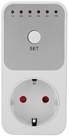 Interrupteur de Commande de Temps électrique, minuterie Interrupteur de Prise de Courant Plug-in Compte à rebours Interrupteur contrôleur Fournitures industrielles Prise UE 230 V