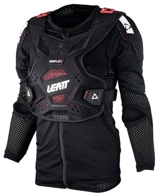 Leatt Unisex-Adult Body Protector Airflex with Anti-Impact Technology for Chest, Back, Shoulders. X