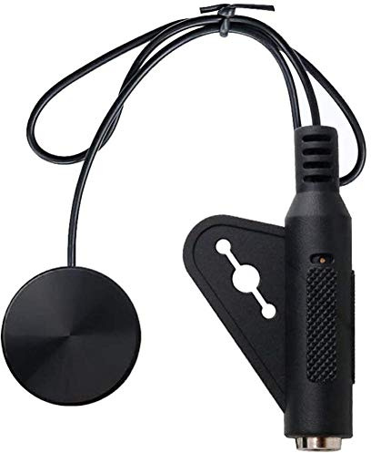 Fltaheroo Akustikgitarren-Tonabnehmer Piezo-Tonabnehmer für Gitarren- Violine, Mandoline, Kalimba, Harfe
