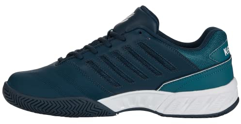 K-Swiss Herren Bigshot Light 4 Sport Shoe, Blau/Weiß, 45 EU