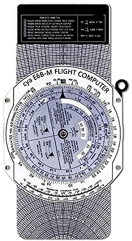 TsoLay E6B Metal Flight Computer Aviation Plotter Regla de CáLculo Circular Utilizada en el Entrenamiento de Vuelo de AviacióN