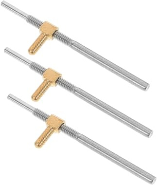 VICASKY 3stücke Teiliges Für Reparatur Von Geigenbogen-froschschrauben Ergonomisch Und Installieren Für Geigenliebhaber Und Pflege Von Streichinstrumenten