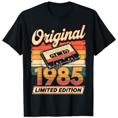 41e anniversaire homme femme 41 ans 1985 décoration cadeau amusant T-Shirt