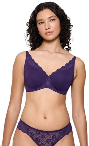 Triumph Reggiseno Amourette da Donna W01 (Confezione da 1), Royal Viola, 4D