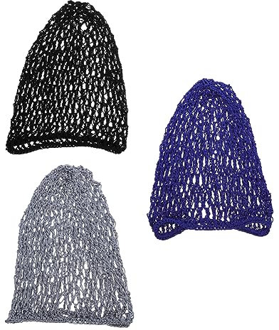 OATIPHO 3stücke Netz-haarnetz Für Schlaf Damen Langes Haarpflege-abdeckung Haarnetz Zum Schlafen Für Frauen Mit Langem Haar Schlaf-haarnetz Aus Mesh