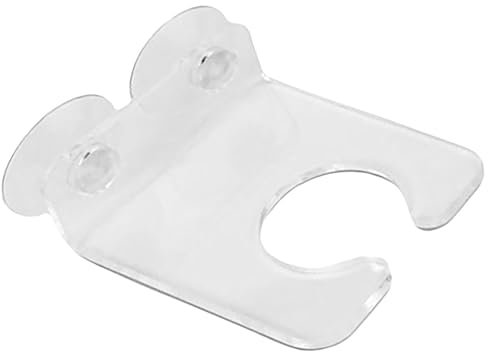 RORPOIR Wine Glass Holder for Bathtub Suction Cup Design Rack Acrylic Material Shower Cup Rack for Wine Tray for Bathroom