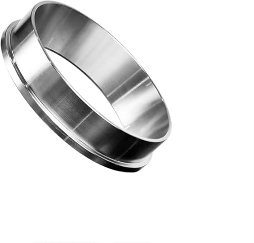 Anillo dosificador de café, 57 mm, 57,5 ​​mm, anillo dosificador de café, acero inoxidable 304, for embudo, portafiltro, accesorios de café, herramientas de barista espresso, embudo dosificador de 54