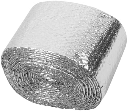 DIYEAH Reflective Insulating Foam for Duct Insulation Foil Bubble Film for Greenhouses and Window Insulation in Winter