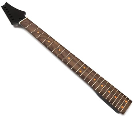 Gitarrenhals aus kanadischem Ahorn, 24 Bünde, mit Griffbrett aus Palisander, verstellbarer Halsstab, schwarzes Finish für Ibanez E-Gitarre