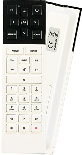 Canal TLCCUBE-CD4 Télécommande de Remplacement Blanc