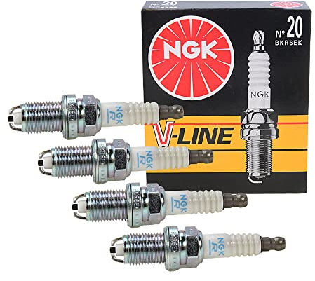 4x NGK Zündkerze V-LINE 20 BKR6EK