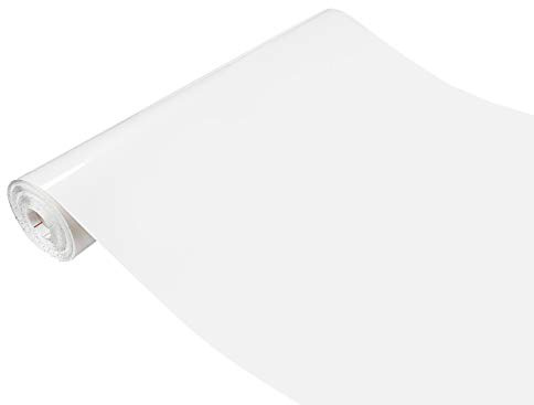d-c-fix® 200-8041 Sticky Back Plastic Self Adhesive Vinyl Wrap Glossy White 67.5cm x 1m
